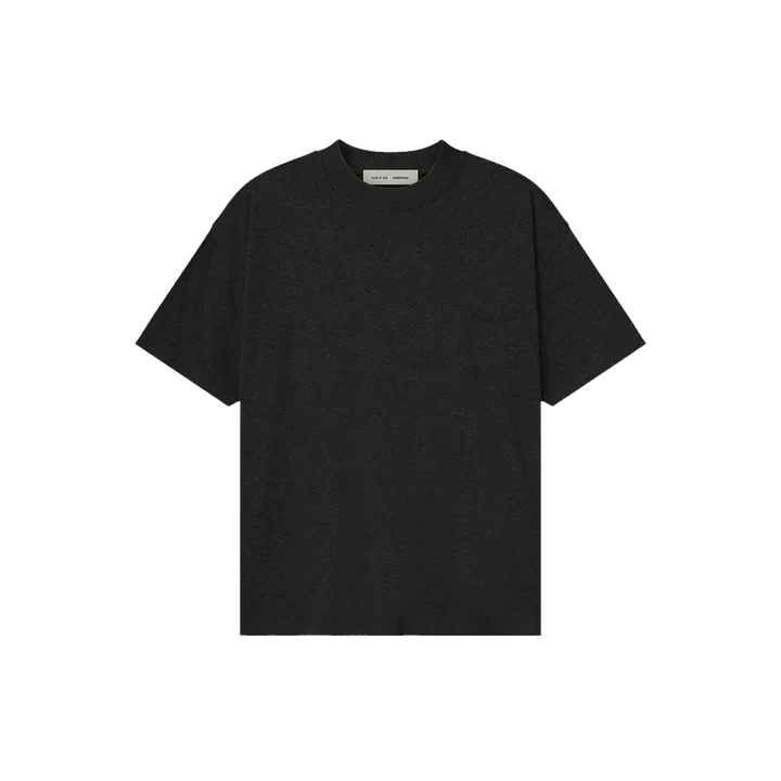 Fear of God Essentials Embroidered Essential Tee Vintage Black
