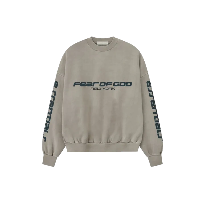 Foto del prodotto Fear of God Essentials Cropped Relaxed Sweatshirt Smoke Grey