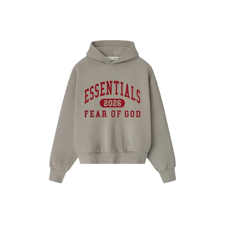 Fear of God Essentials Classic Hoodie Smoke Grey