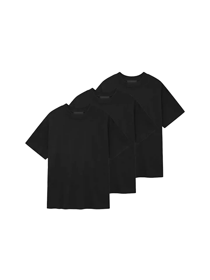 Fear of God Essentials 3-Pack Essential Tee Black
