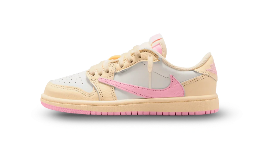 Jordan 1 Retro Low OG SP Travis Scott Shy Pink (PS)