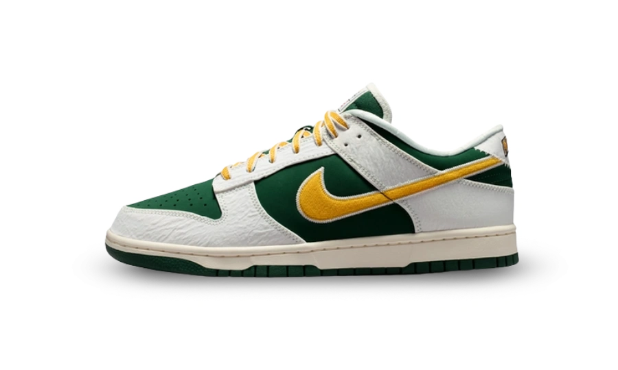 Nike Dunk Low Retro Varsity Jacket Sail Fir University Gold product photo