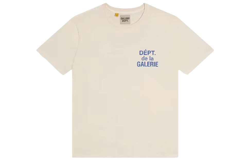 Gallery Dept. French Tee Cream Blue product photo