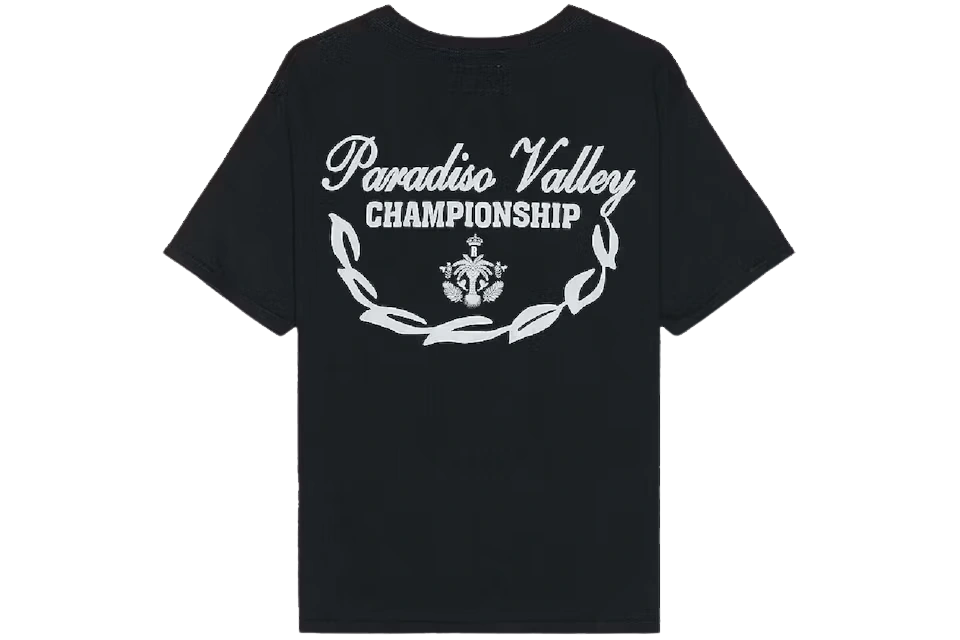 Rhude Rallye Tee Black - Image 1