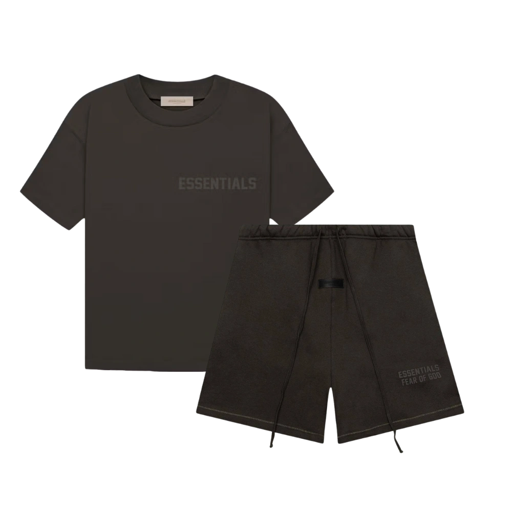 Foto del prodotto Fear of God Essentials Off Black Summer Set
