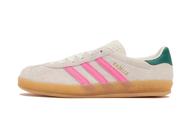 adidas Gazelle Indoor White Off White Lucid Pink (W) Produktfoto
