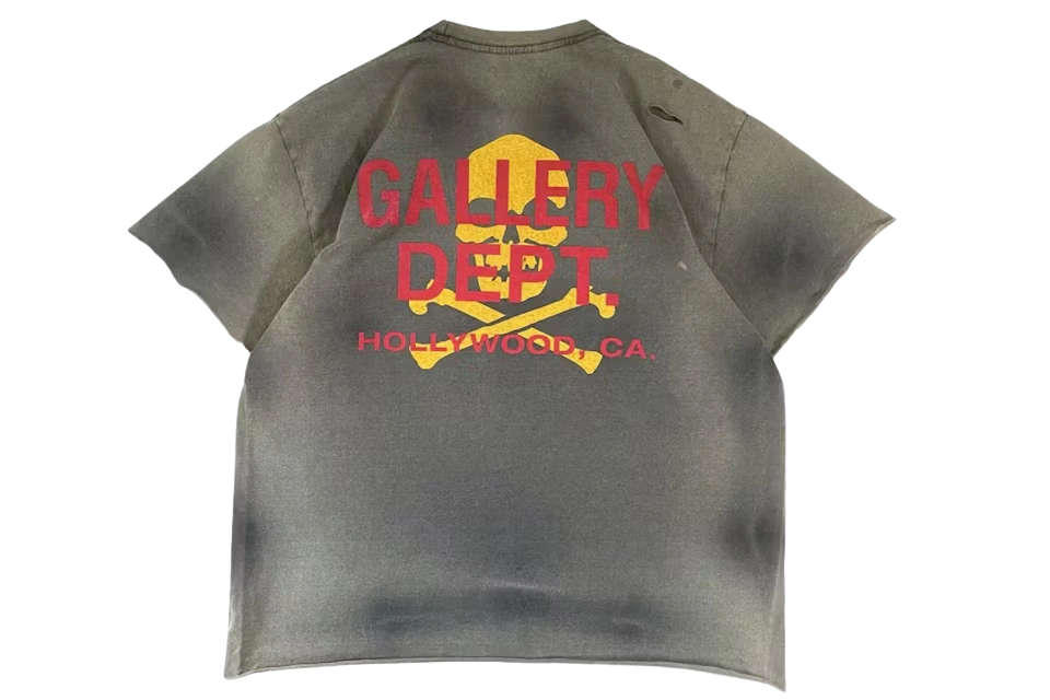 Gallery Dept. Zip Tee Vintage Black - Image 1