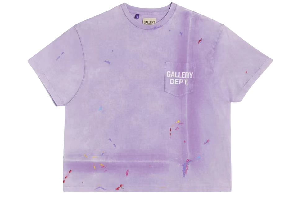 Gallery Dept. Vintage Logo Painted Tee Purple product photo
