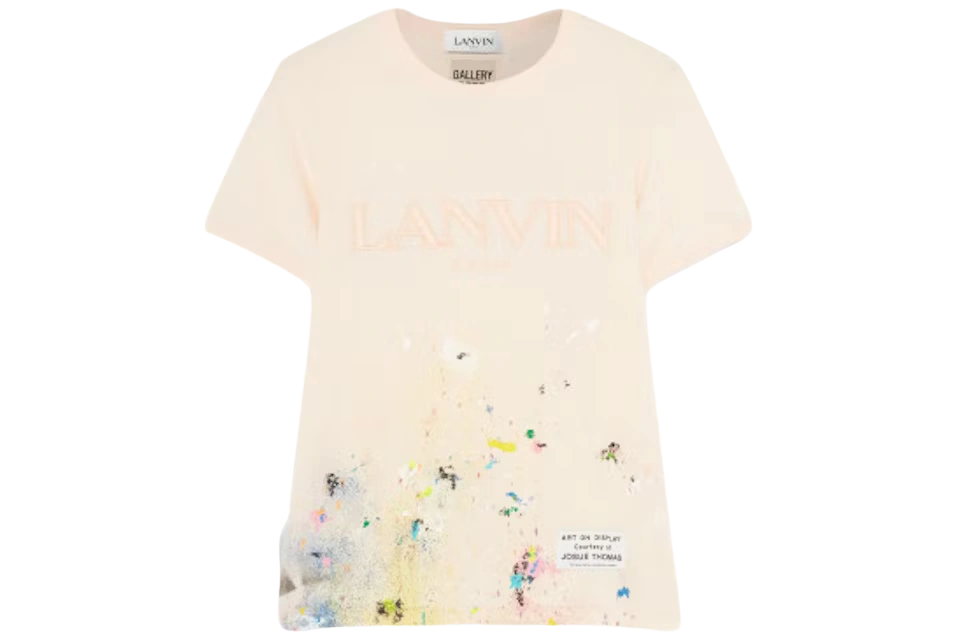 Gallery Dept. x Lanvin Women's Embroidered T-shirt Multi (Collection 2) productfoto