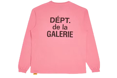 Gallery Dept. Dept De La Galerie L/S T-shirt Salmon - Image 1