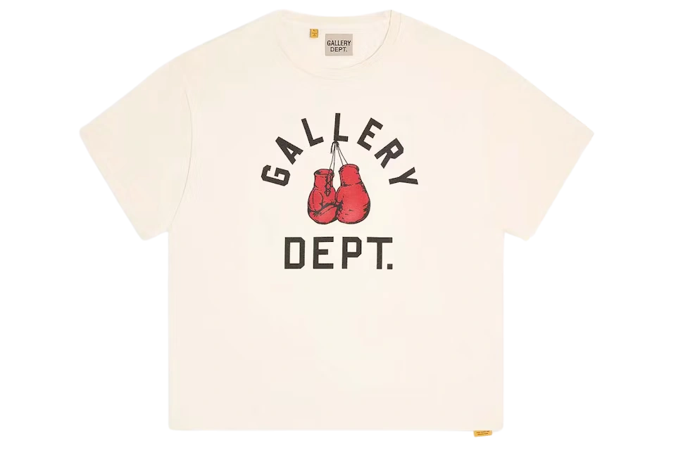 Gallery Dept. Boxing Merch Tee Cream product photo
