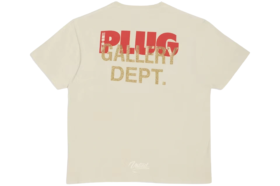 Gallery Dept. Toymaker Doc Johnson Tee Antique White/Cream - Image 1