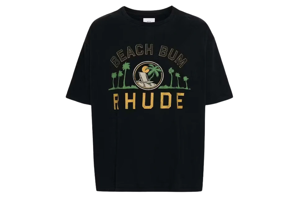 Rhude Palmera Tee Black product photo