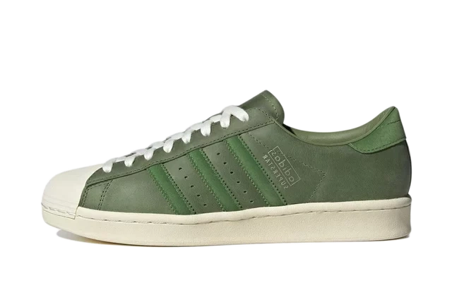 adidas Superstar Vintage Crew Green product photo