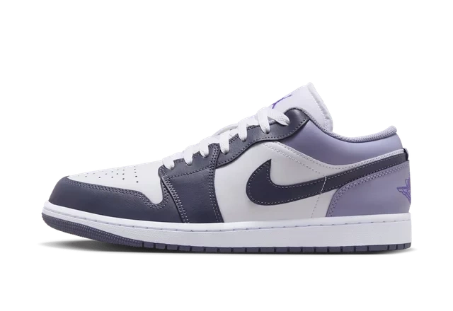 Photo du produit Air Jordan 1 Low 'Dark Blue Grey & Purple Comet'