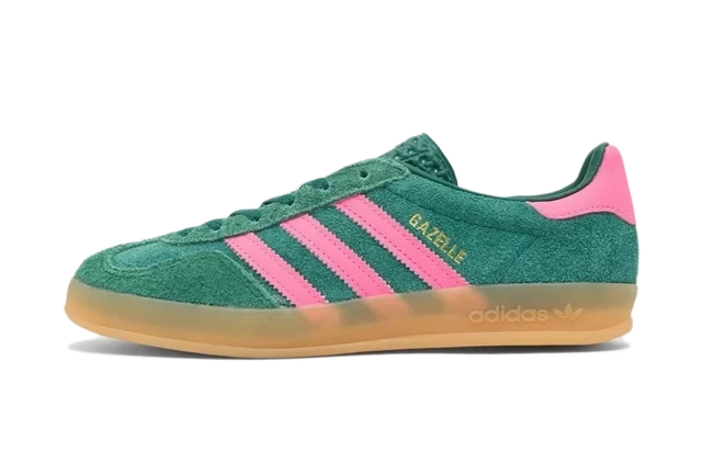 adidas Gazelle Indoor WMNS 'Collegiate Green & Lucid Pink' (W)