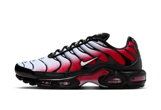 Photo du produit Nike Air Max Plus Pure Platinum University Red Black White