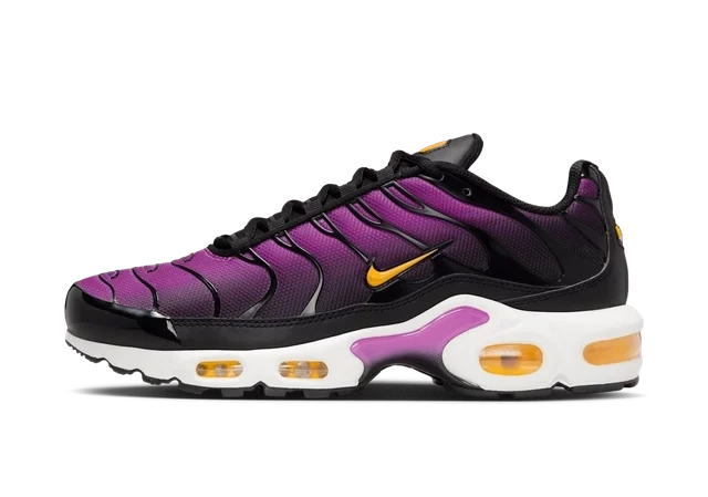 Nike Air Max Plus Black Laser Orange White Hyper Violet (W) Produktfoto