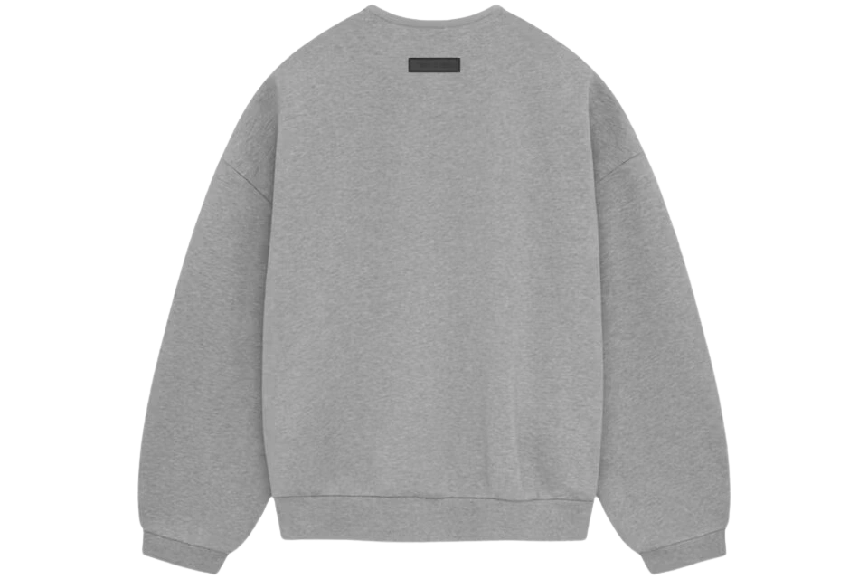 Fear of God Essentials Crewneck Dark Heather Oatmeal - Image 1