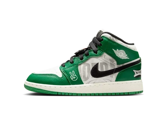 Foto del prodotto Jordan 1 Mid SE Overbranded (GS)
