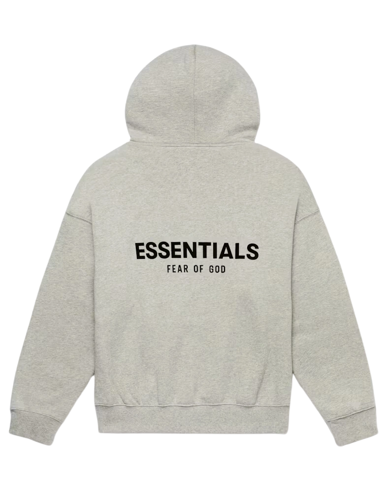 Fear of God Essentials Hoodie Dark Oatmeal - Image 1