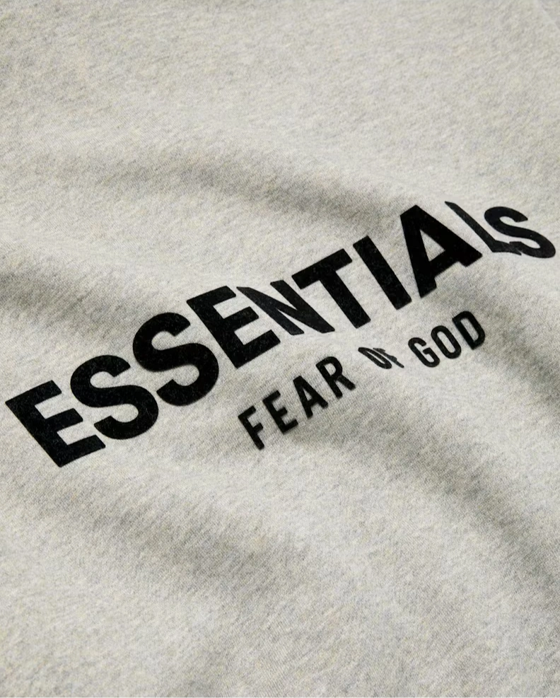 Fear of God Essentials Hoodie Dark Oatmeal - Image 2