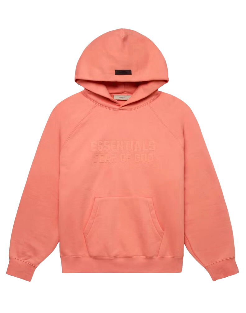 Fear of God Essentials Hoodie Coral