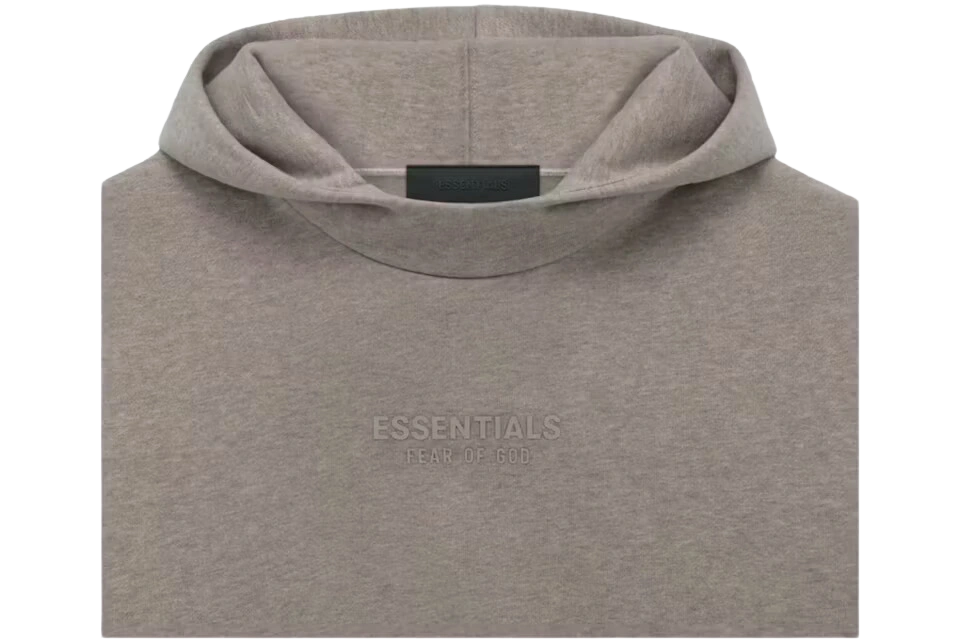 Fear of God Essentials Hoodie Core Heather - Image 2
