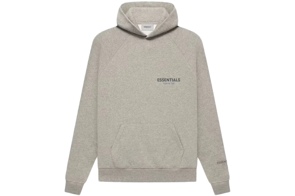 Foto del prodotto Fear of God Essentials Core Collection Pullover Hoodie Heather Oatmeal