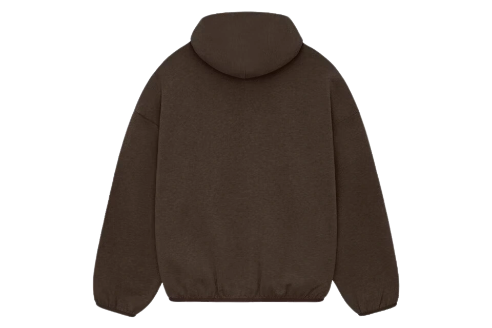 Fear of God Essentials Core Collection Hoodie Heather Wood - Image 1