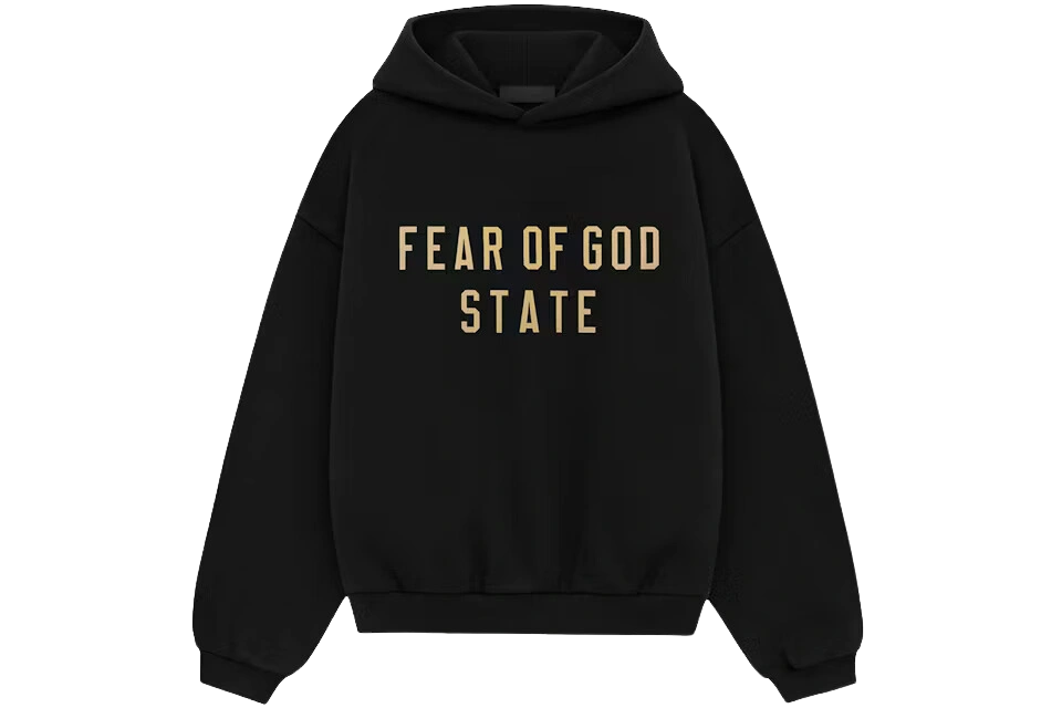 Foto del prodotto Fear of God Essentials Kids Fleece Hoodie Black