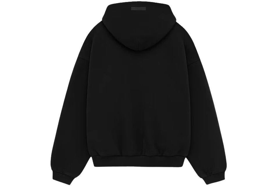 Fear of God Essentials Kids Fleece Hoodie Black - Image 1