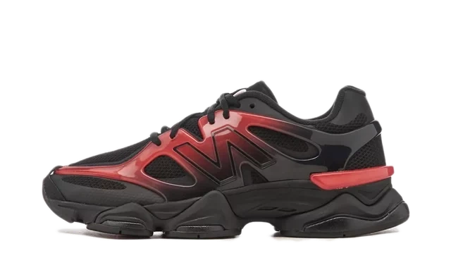 Photo du produit New Balance 9060 Black Red Gradient