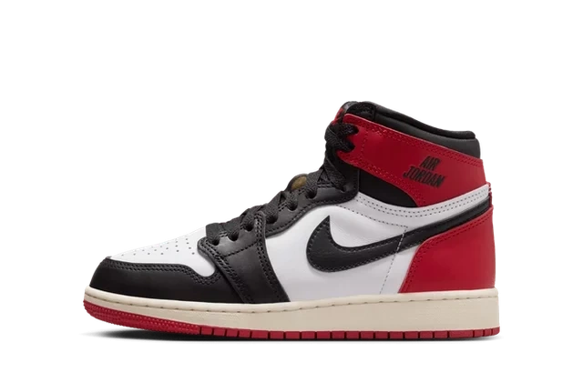 Photo du produit Jordan 1 Retro High OG Black Toe Reimagined (GS)