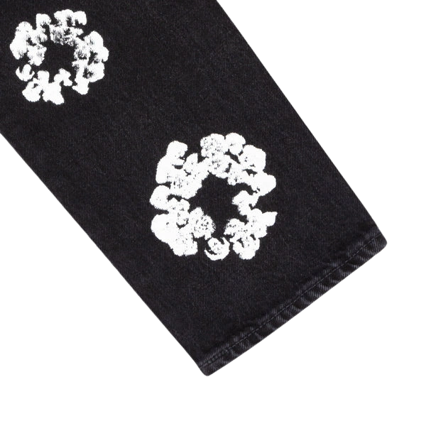 Denim Tears X Levi's Cotton Wreath Jean Black - Image 2