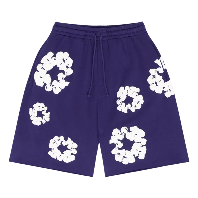 Foto del prodotto Denim Tears The Cotton Wreath Shorts Purple