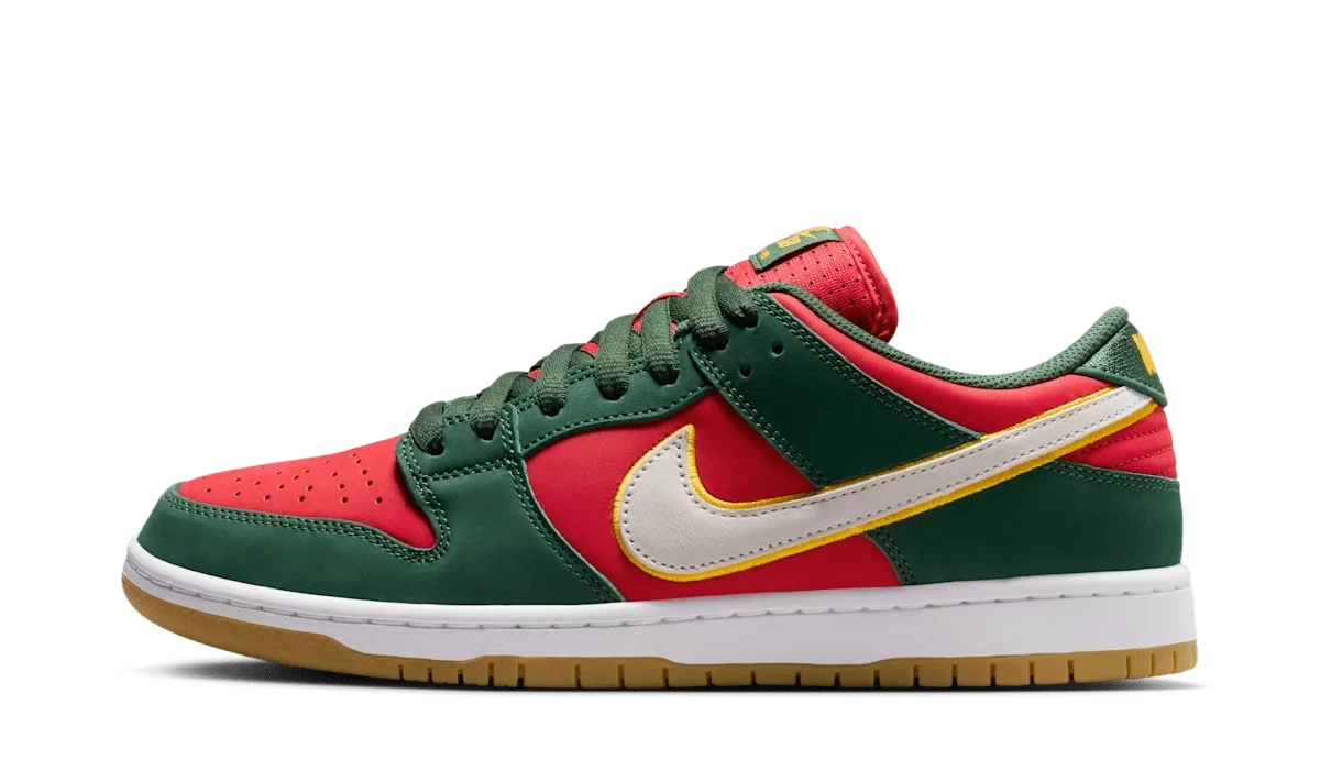 Nike SB Dunk Low Pro PRM Seattle Supersonics product photo