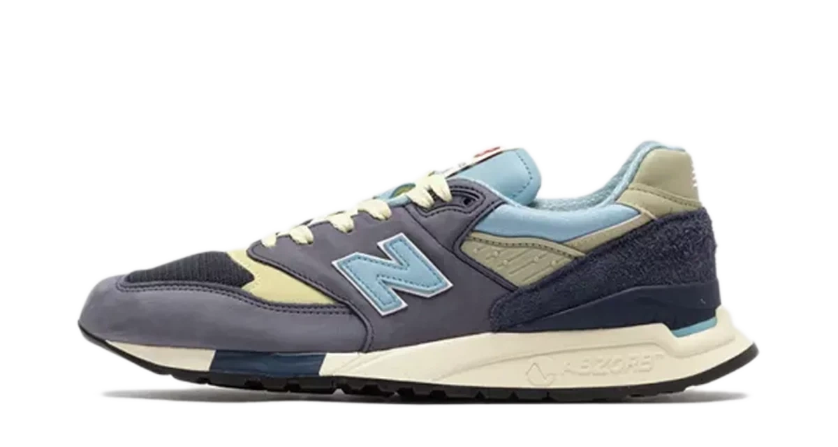 New Balance 998 MiUSA Navy Chrome Blue Produktfoto