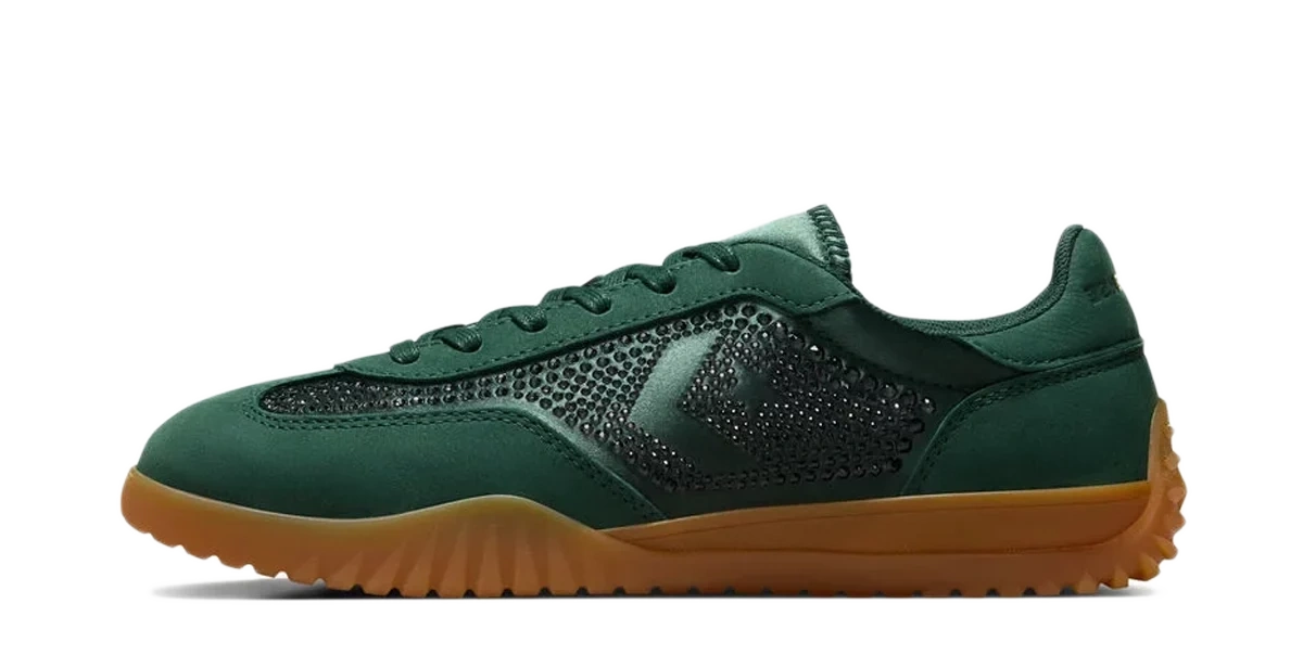 Converse Run Star Trainer Swarovski Deep Emerald productfoto
