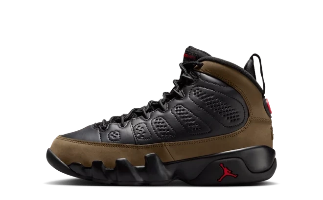 Jordan 9 Retro Olive (2024) (GS) product photo