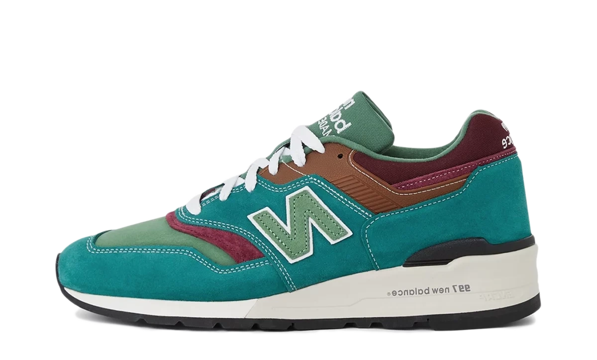 New Balance 997 MiUSA Vintage Teal Jade productfoto