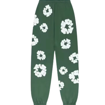 Denim Tears The Cotton Wreath Sweatpants Green - Image 1