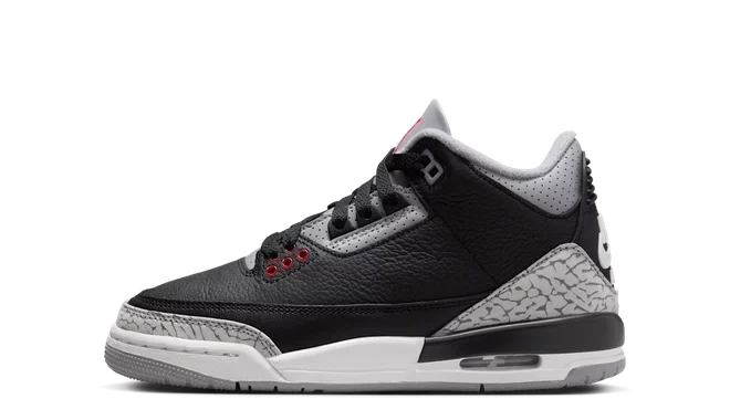 Photo du produit Jordan 3 Retro Black Cement (2024) (GS)