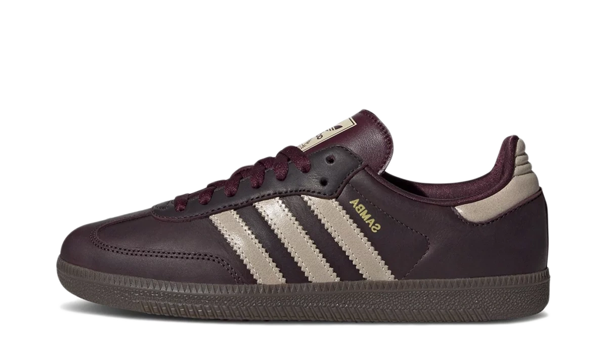 adidas Samba OG Maroon Crystal Sand (W) Produktfoto