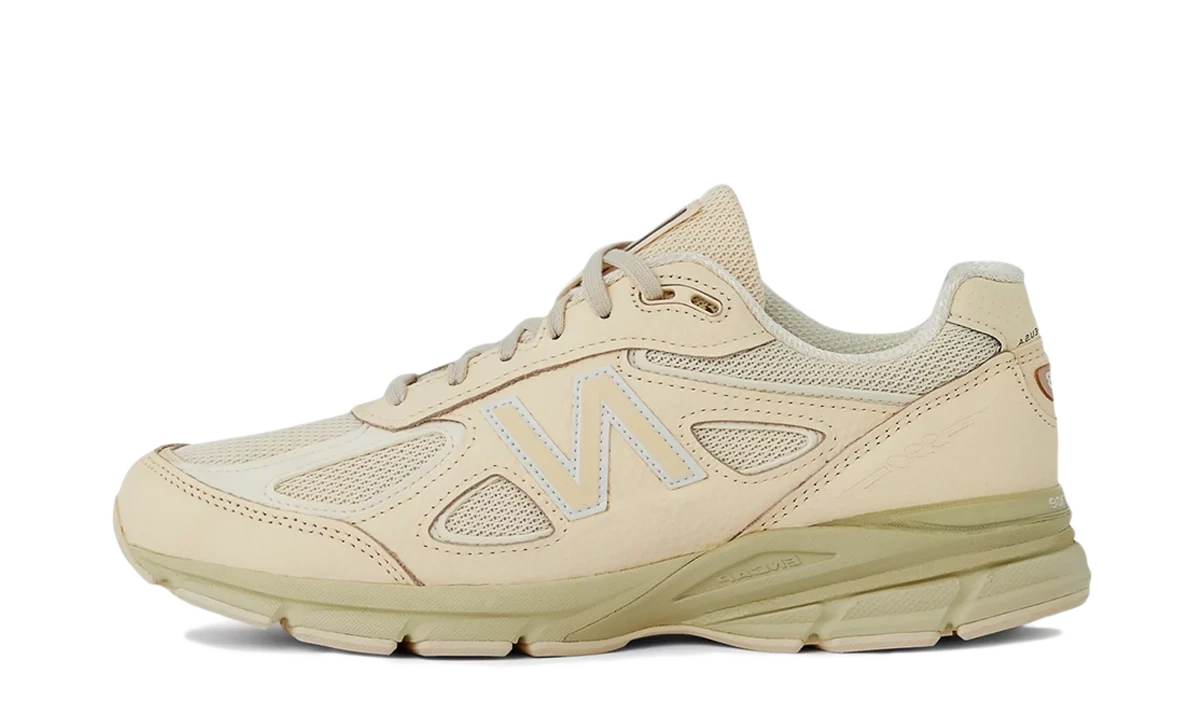 New Balance 990v4 MiUSA Macadamia Nut product photo