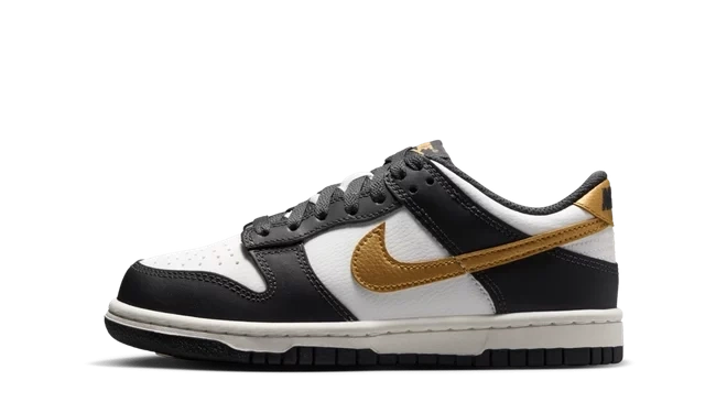 Nike Dunk Low Summit White Metallic Gold (GS) product photo