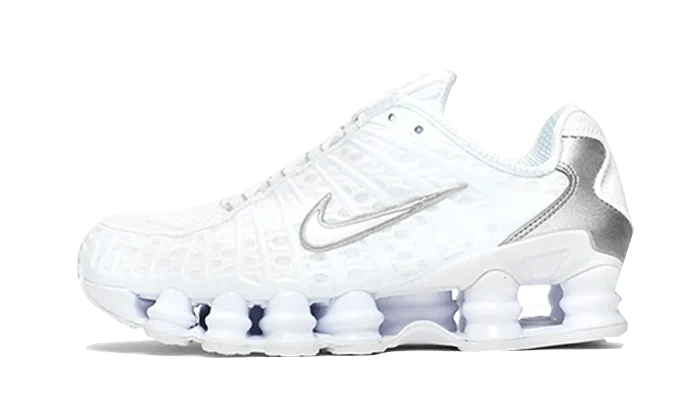 Foto del prodotto Nike Shox TL White Metallic Silver Max Orange (W)