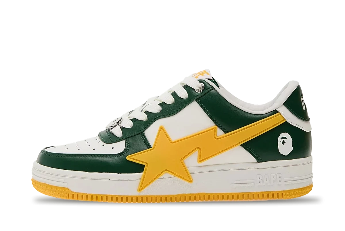 Bape Sta Os 2 M2 'Green & Yellow' Produktfoto