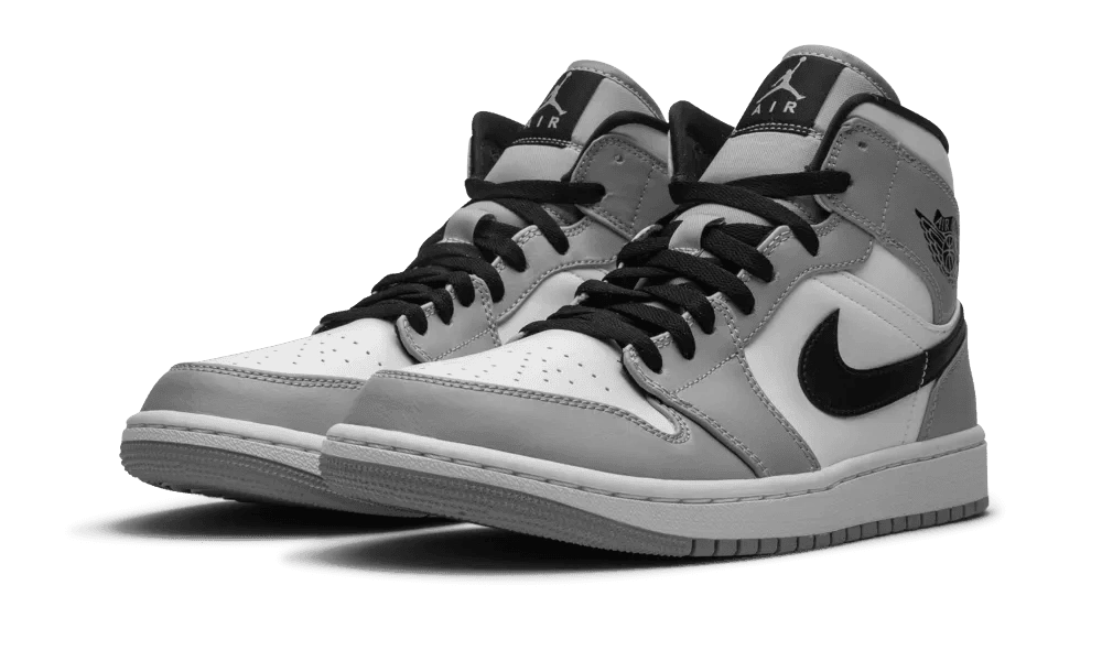 Jordan 1 Mid Light Smoke Grey - Image 1