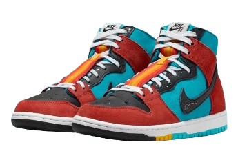 Nike SB Dunk High Di'orr Greenwood Navajo Arts - Image 2
